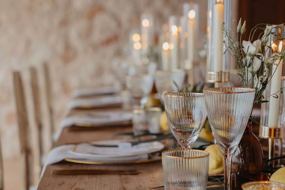 Table setup