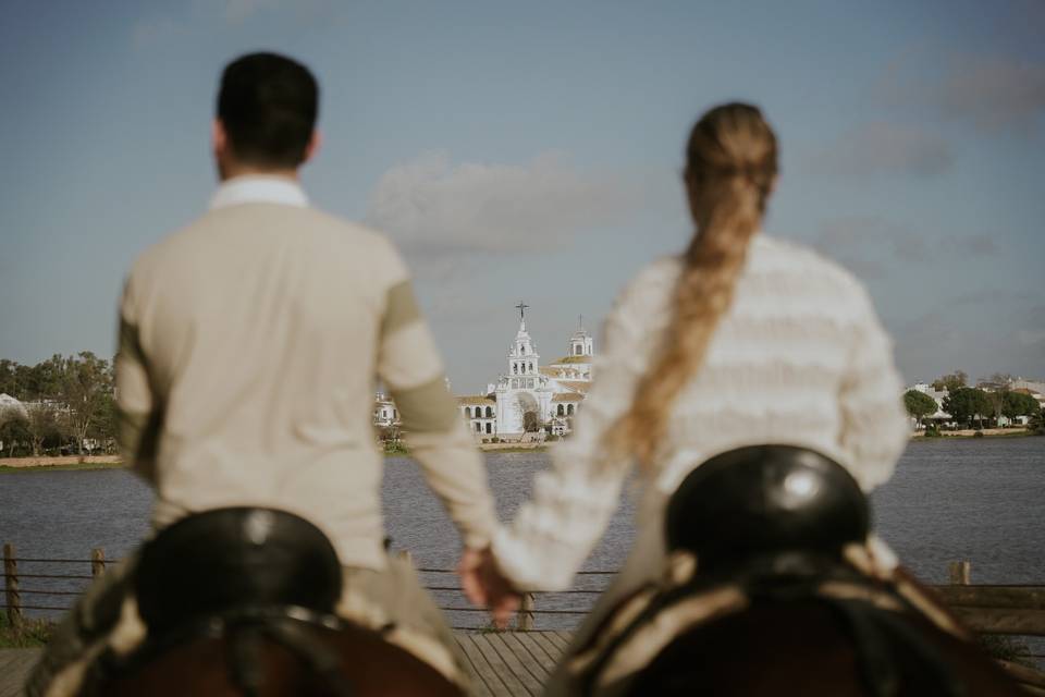Preboda a caballo