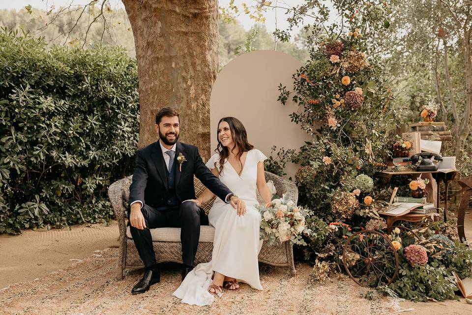 Ceremonia en el jardín