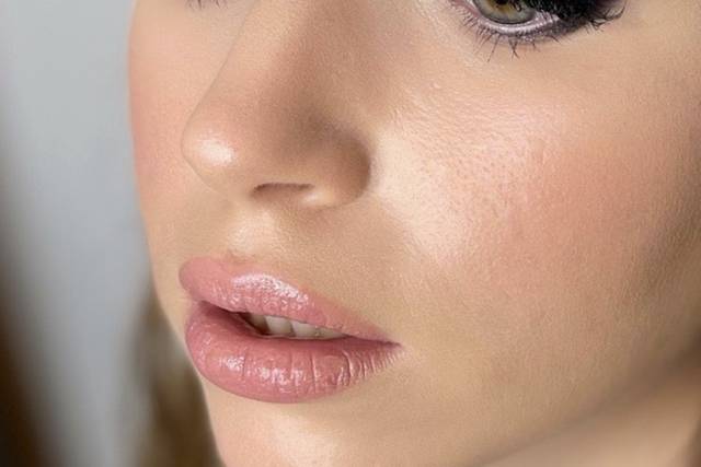 Maquillaje en tonos rosas