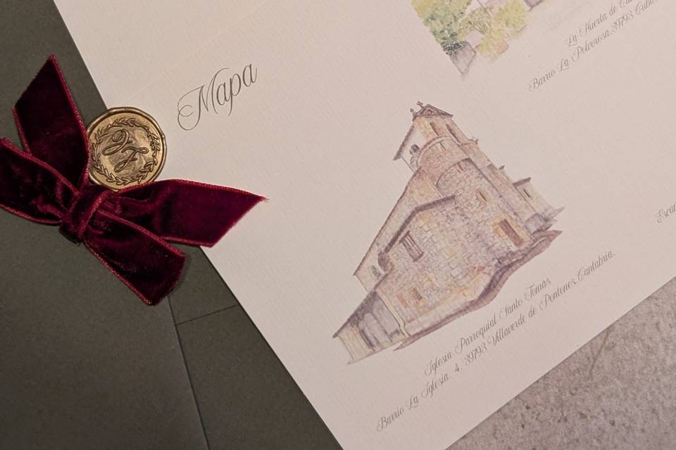 Papelería invitación