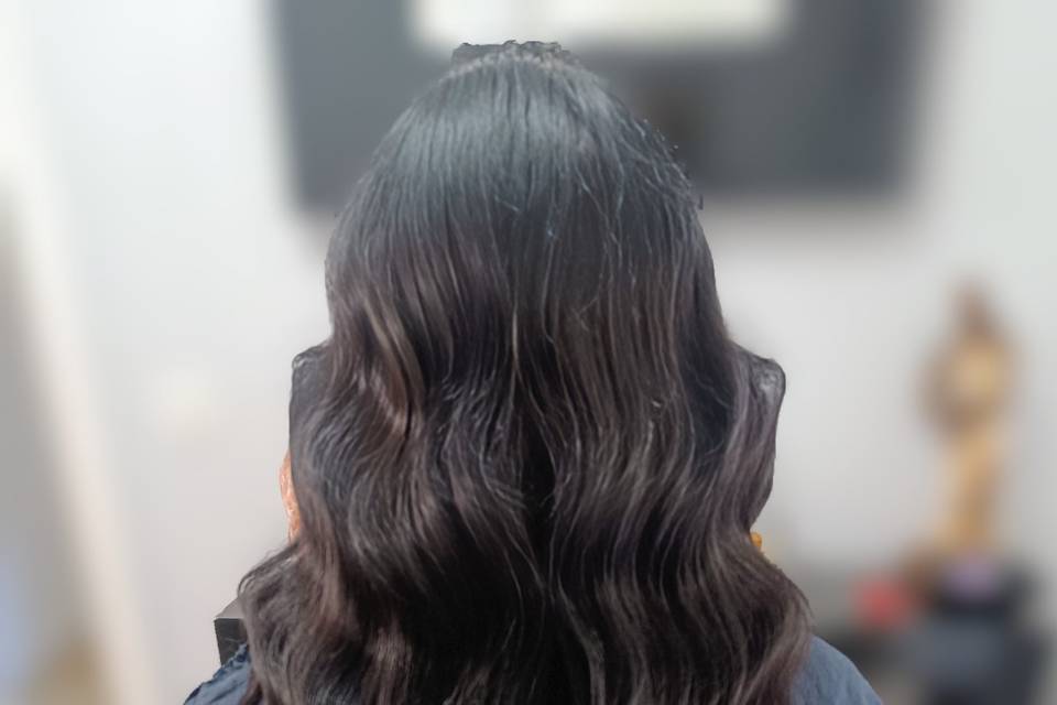 Peinado ondas