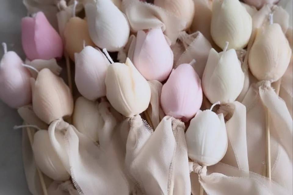 Vela tulipán