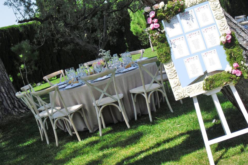 Navarra catering decor