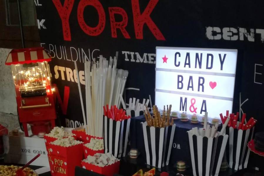 Candy bar de cine