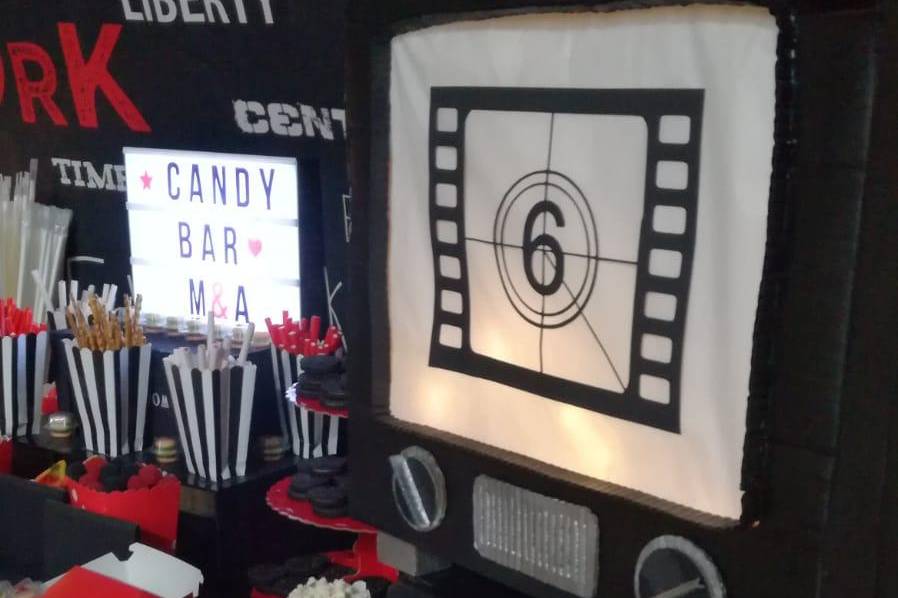 Candy bar de cine