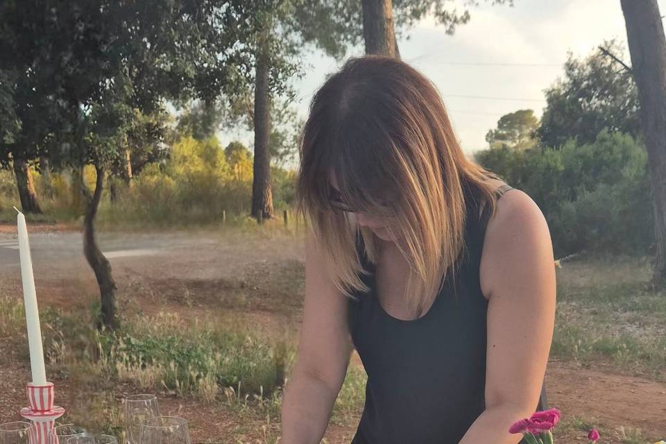 Una hay excusa para una mesa b