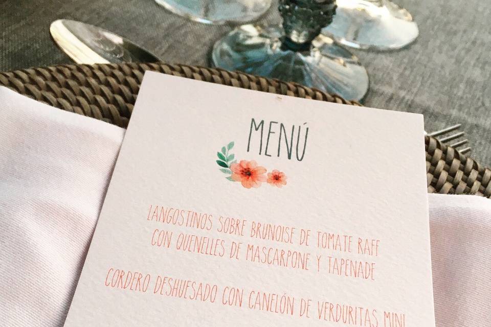 Invitación floral