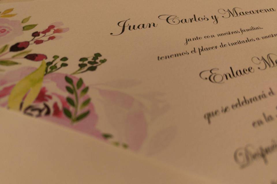 Invitaciones de boda