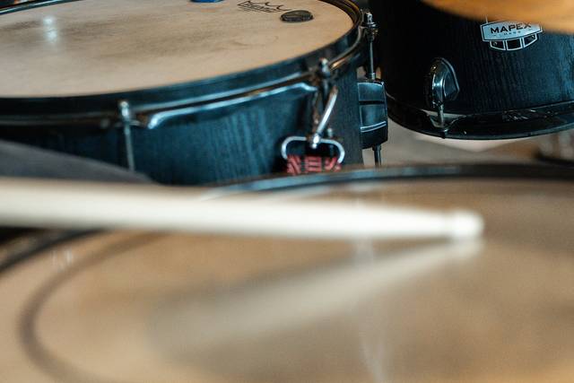 Microfonía de una bateria