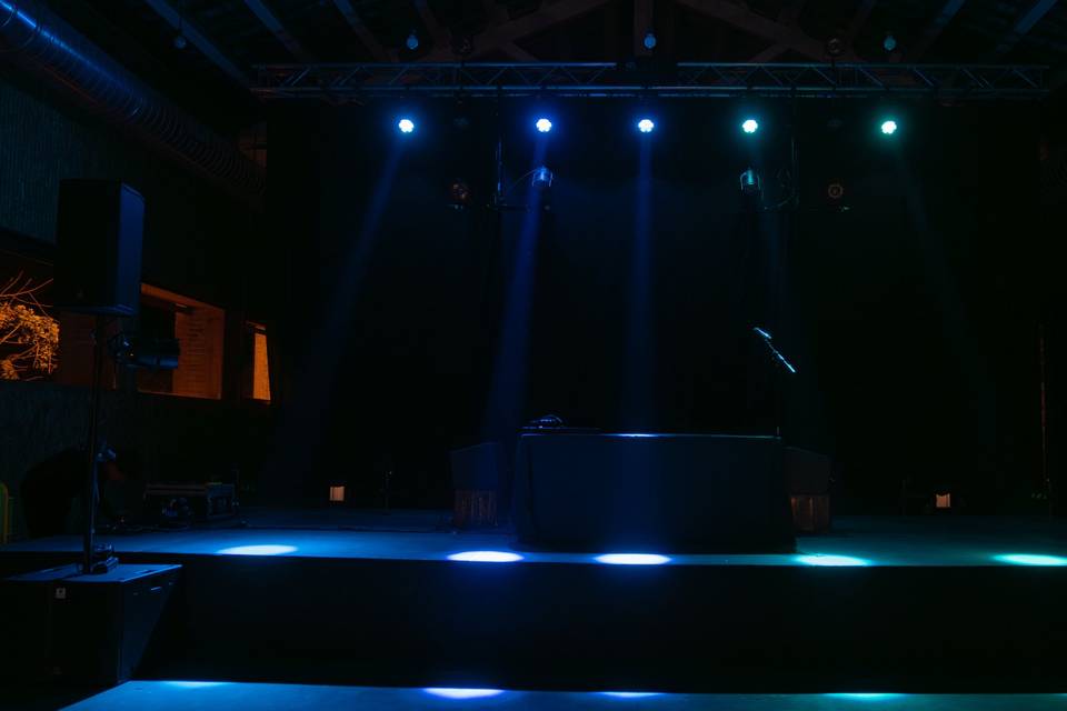Show de luces frias