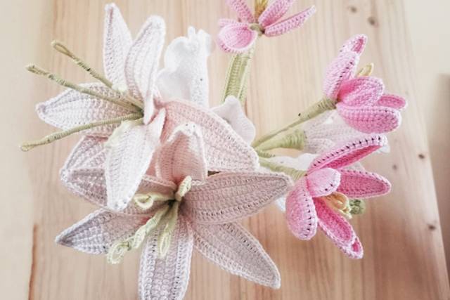 Flores de Crochet