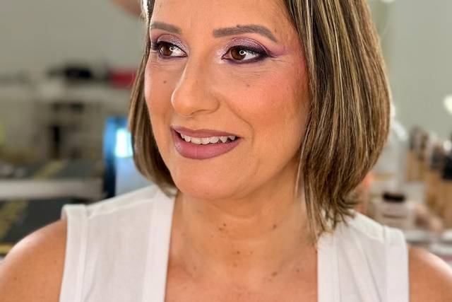Maquillaje de noche evento