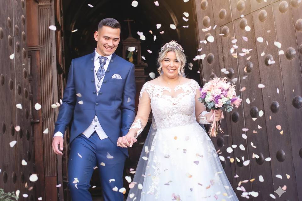 Salida de la iglesia