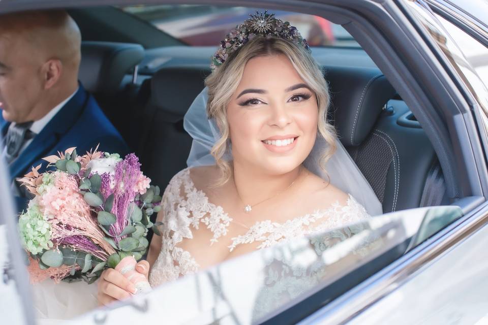 La llegada de la novia