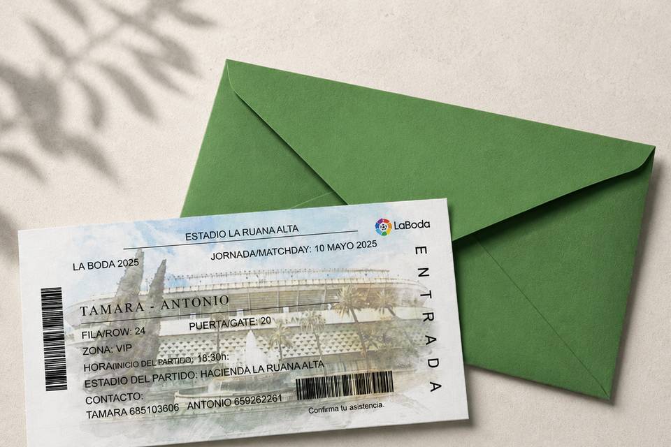 Entrada fútbol