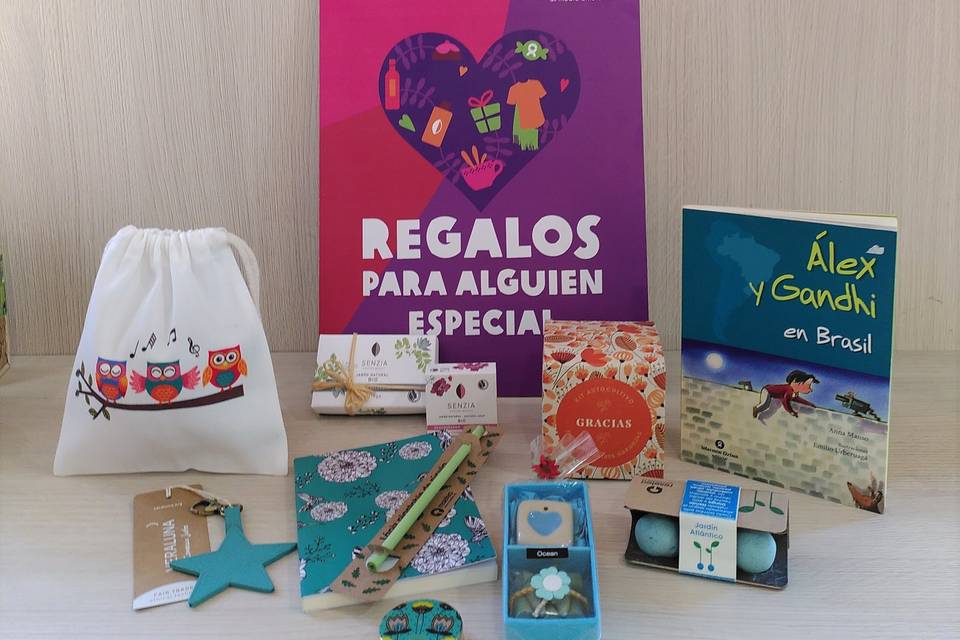 Libros y detalles para peques