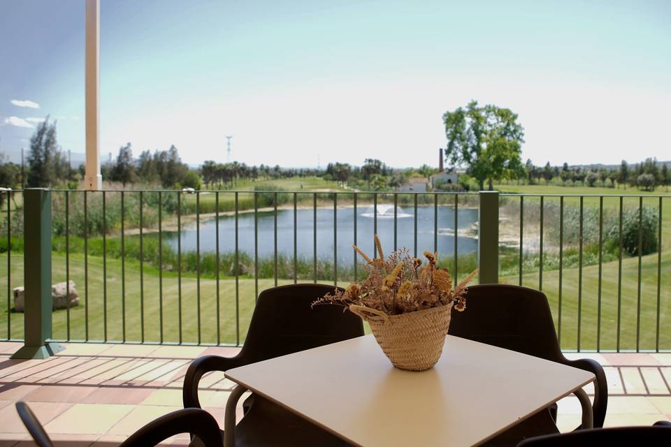 Vistas de la terraza