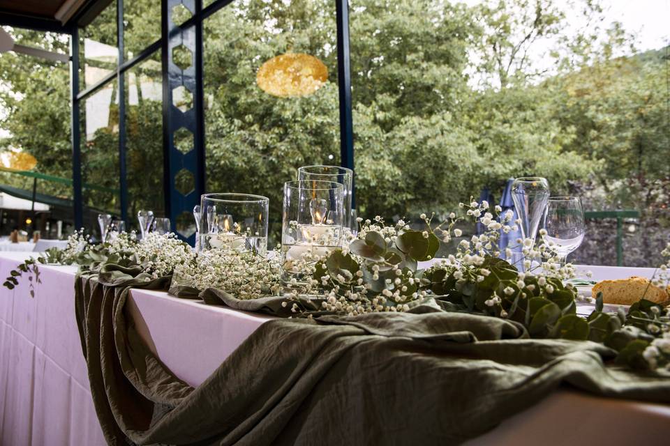Banquete Boda en Molí l’Abad