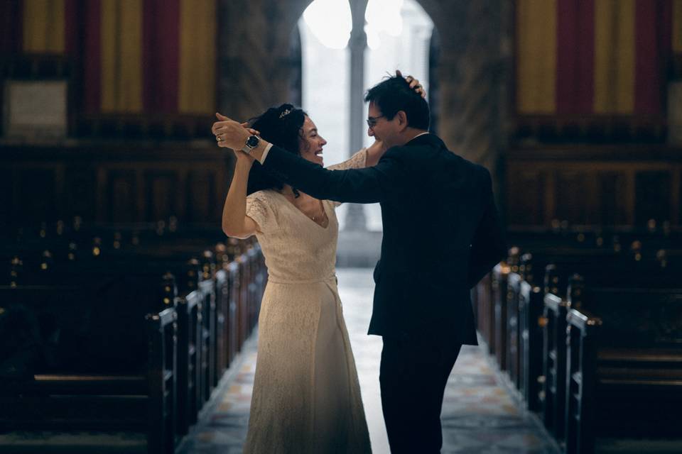 Retrato de pareja/baile.