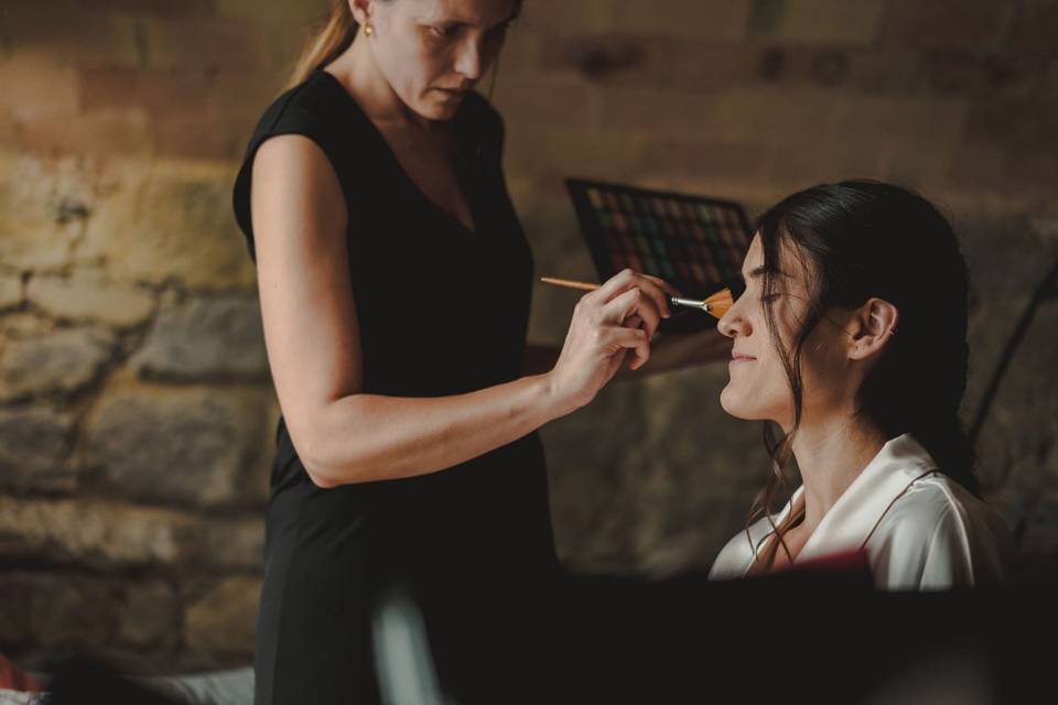 Maquillaje Recogido novia