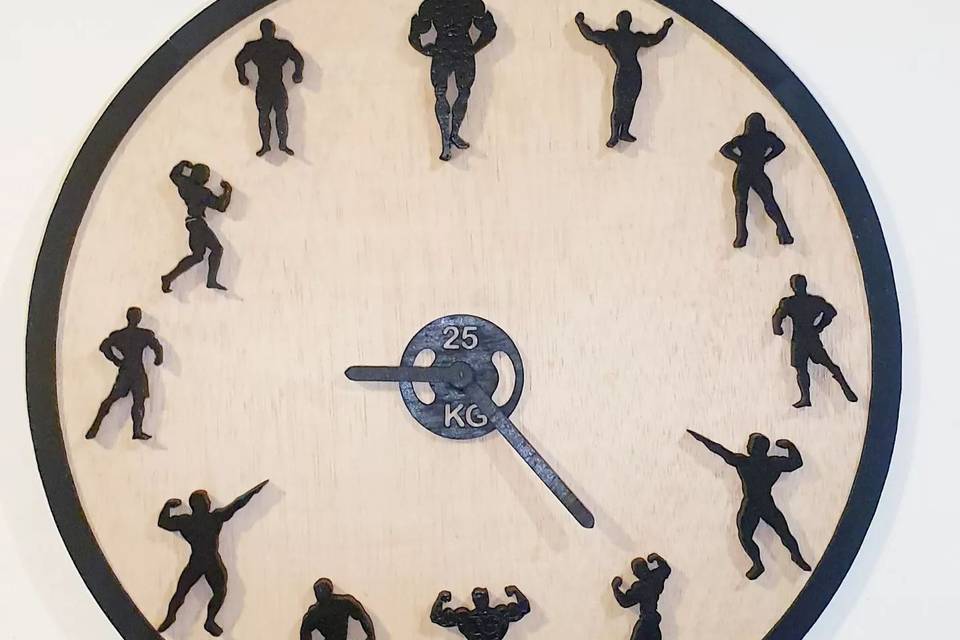 Relojes con figuras 3D