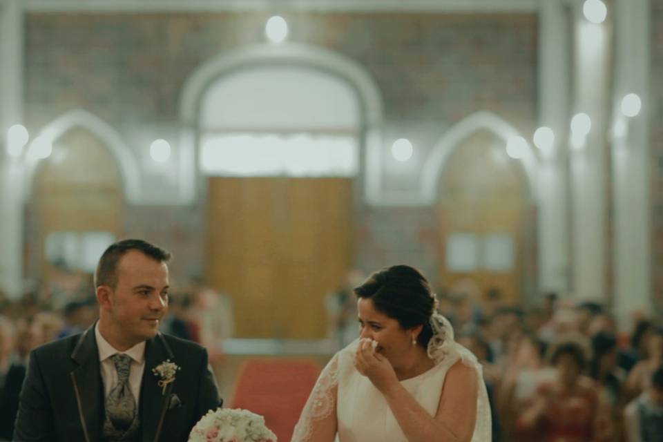 El sí de Ángel y Marta