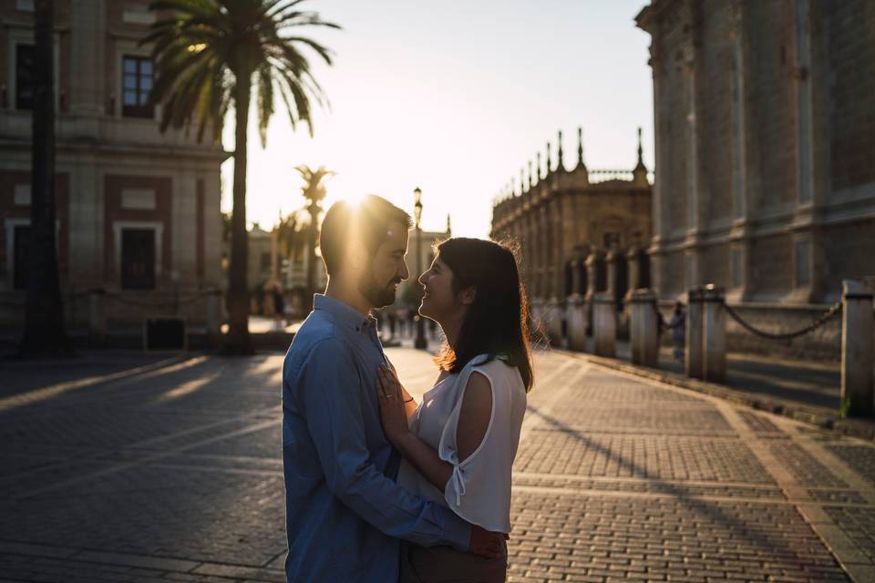 María & César