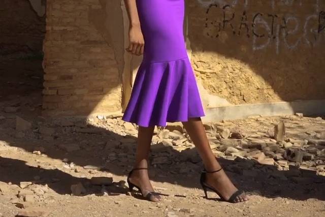 Vestido lila