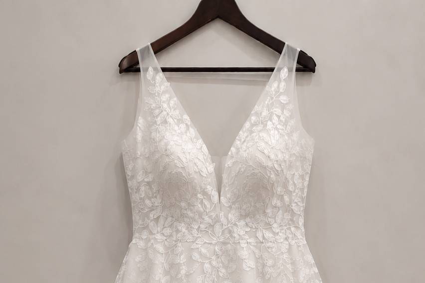 Vestido tul talla grande