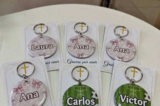 Llaveros personalizados