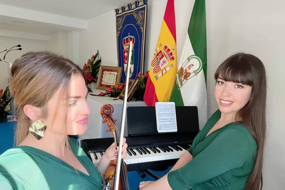 Piano y violín