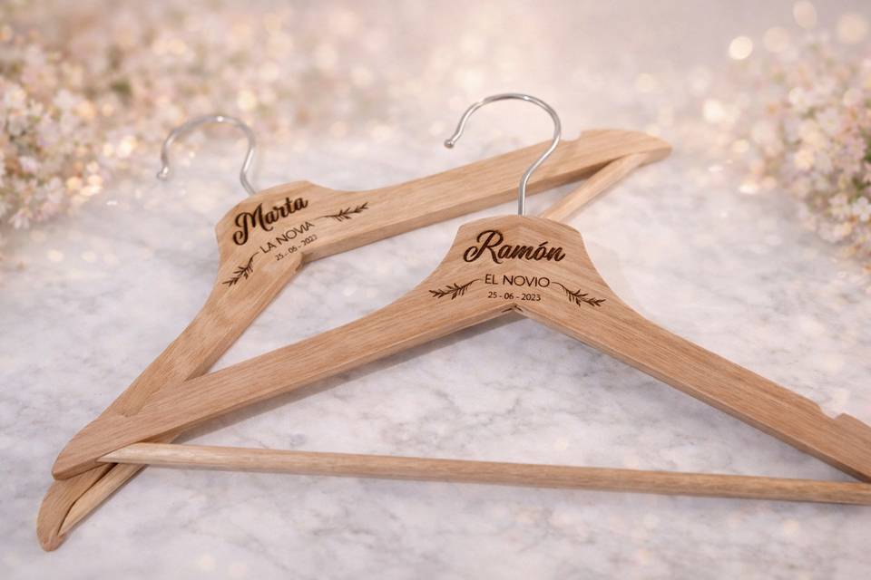 Perchas personalizadas