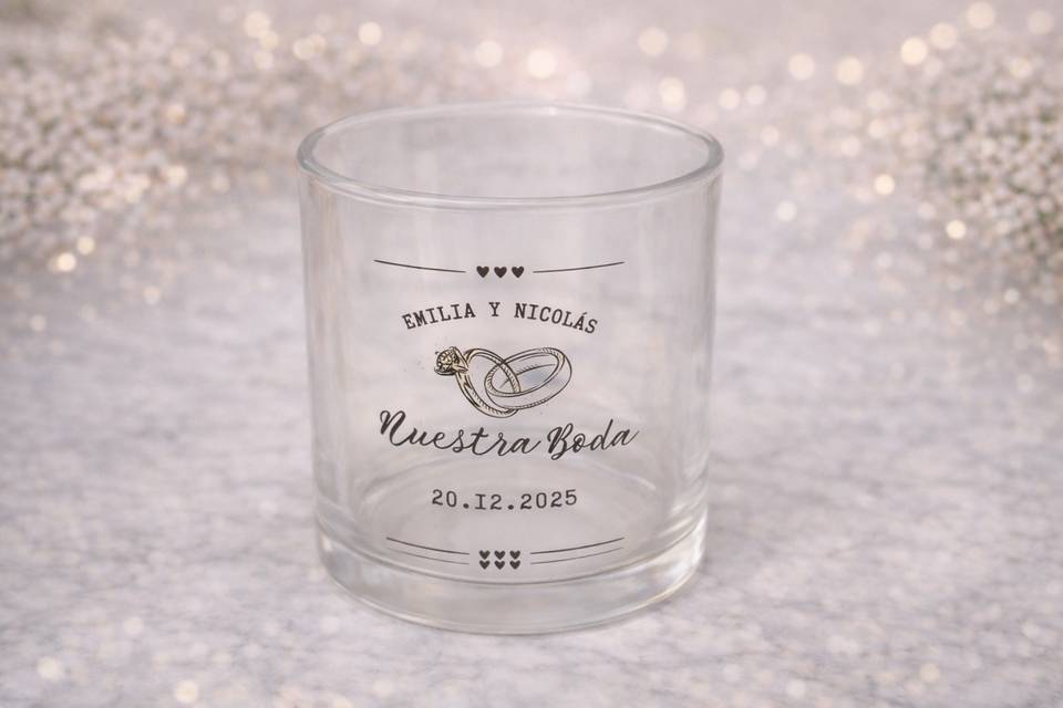 Taza cristal
