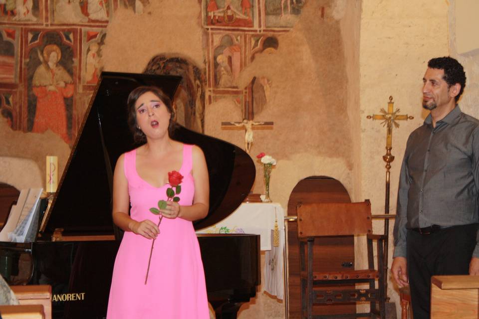 Tocando en una boda