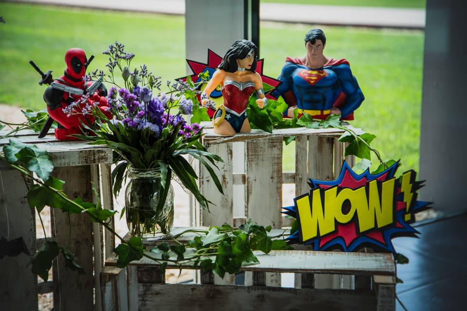 Superheroes Wedding