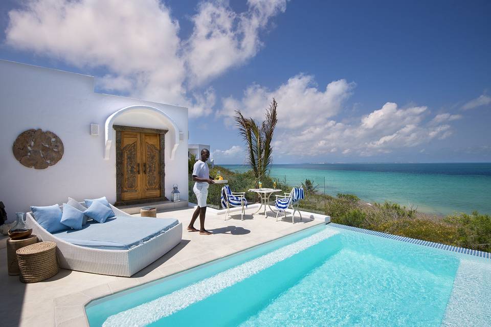 Piscina con vistas