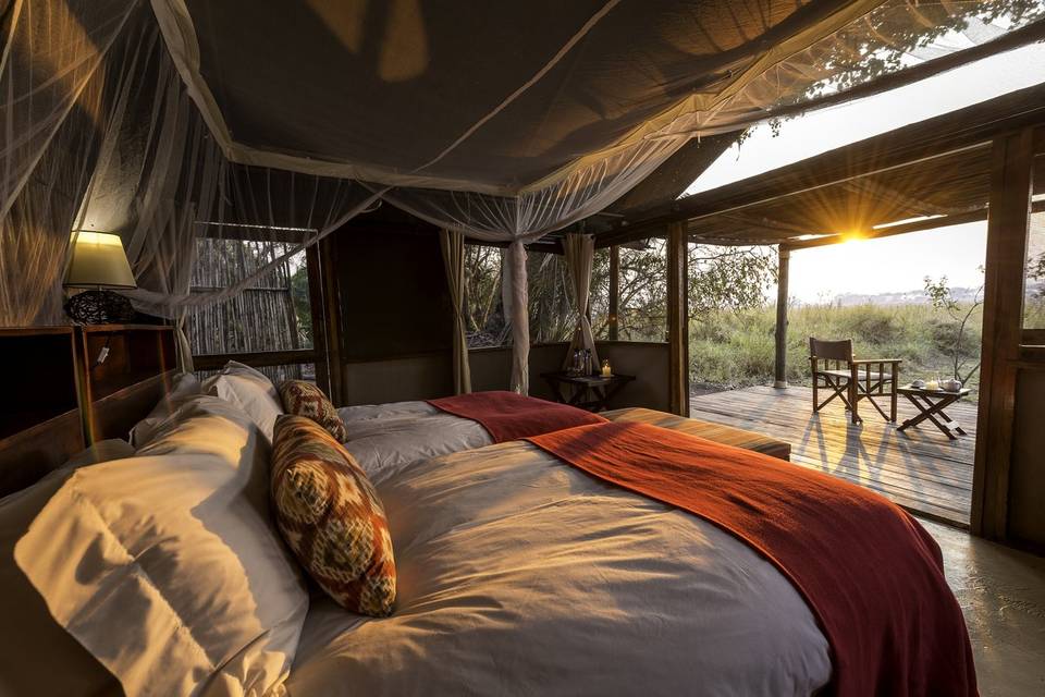 Lodge en Zambia