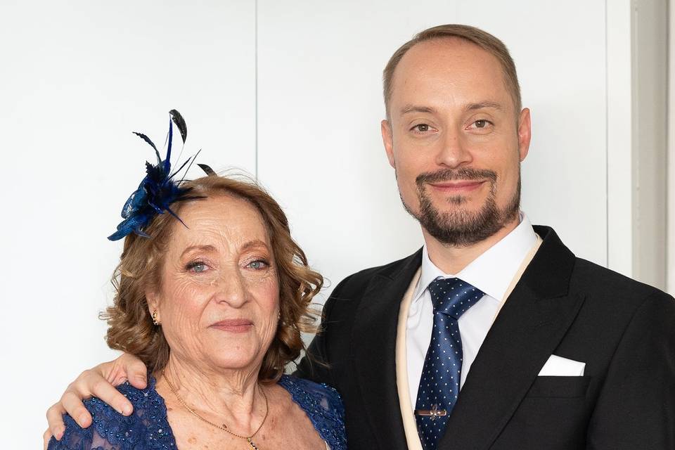 Madrina y Joaquín
