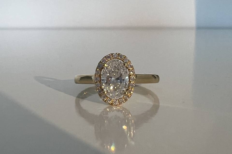 Bravora jewelry anillo oro hal