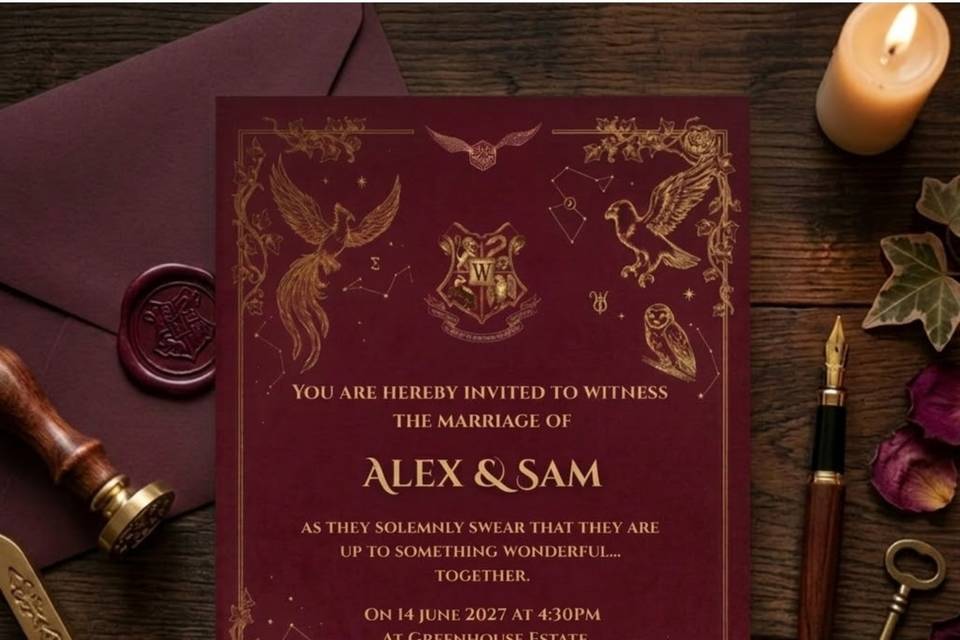 Whimsical Wedding Stationery