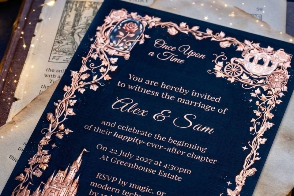 Whimsical Wedding Stationery