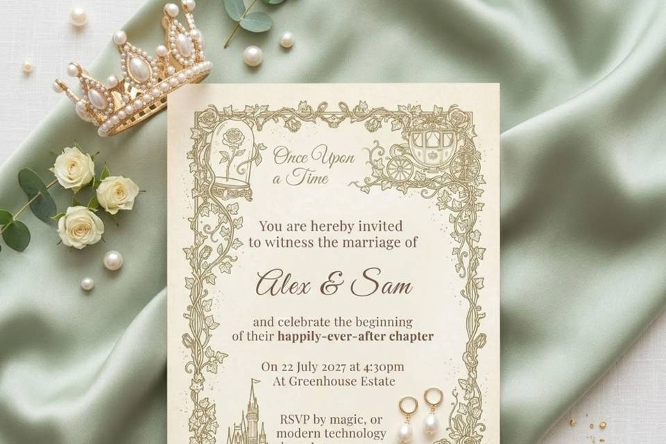 Whimsical Wedding Stationery