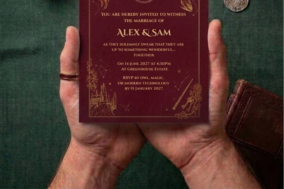 Whimsical Wedding Stationery