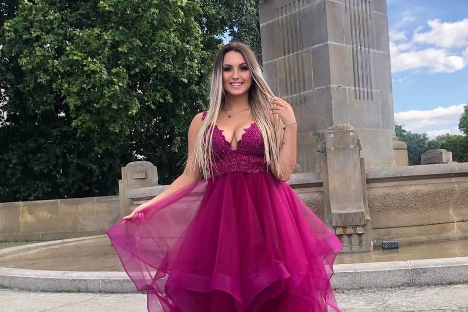 Traje de fiesta