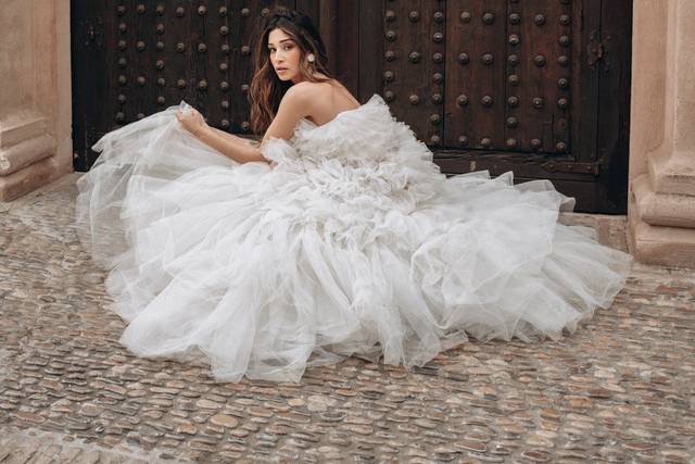 Posado de novia en el convite