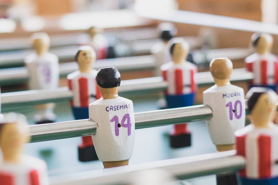 Futbolín personalizado