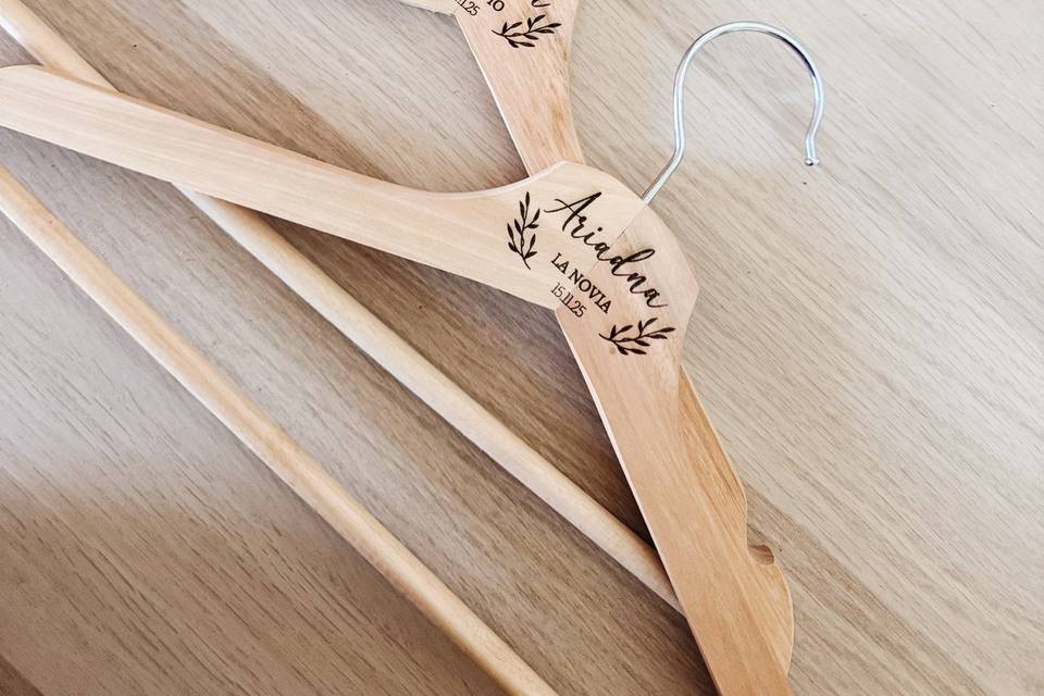 Perchas personalizadas