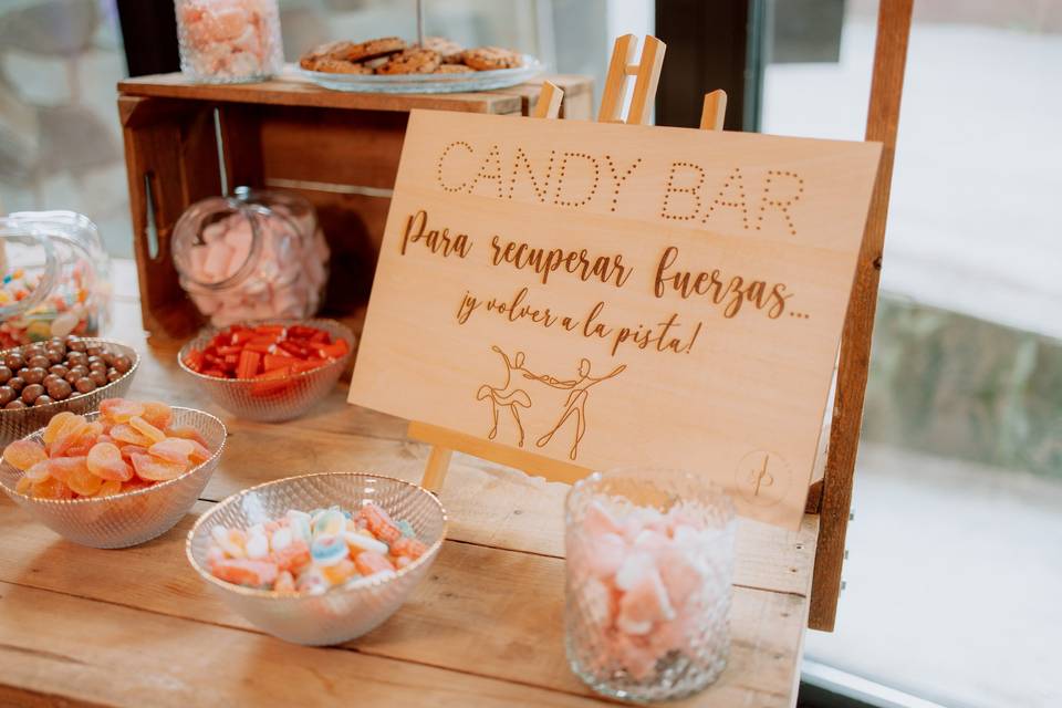 Letrero Candy Bar