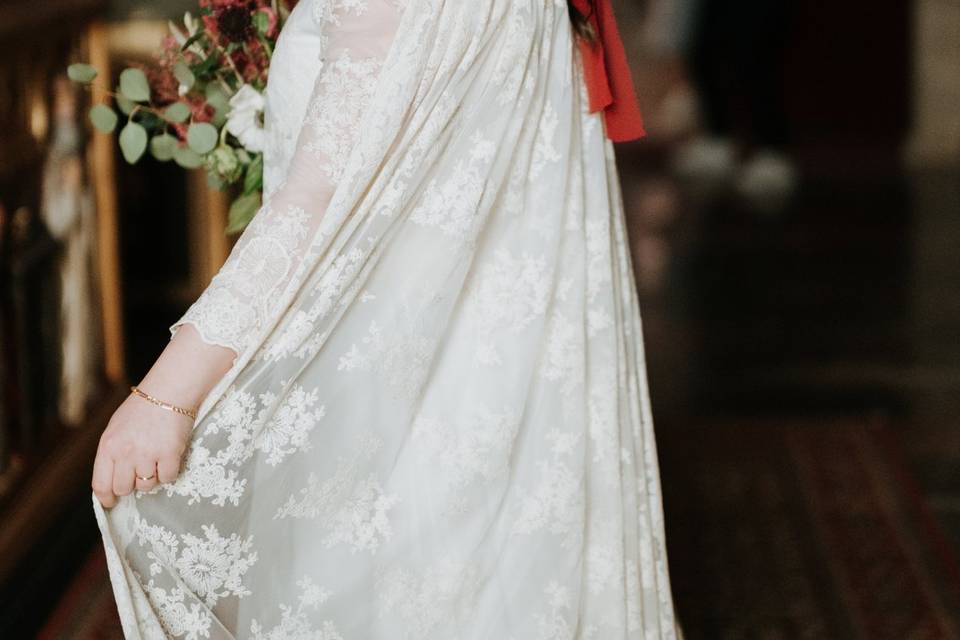 Novia romantica